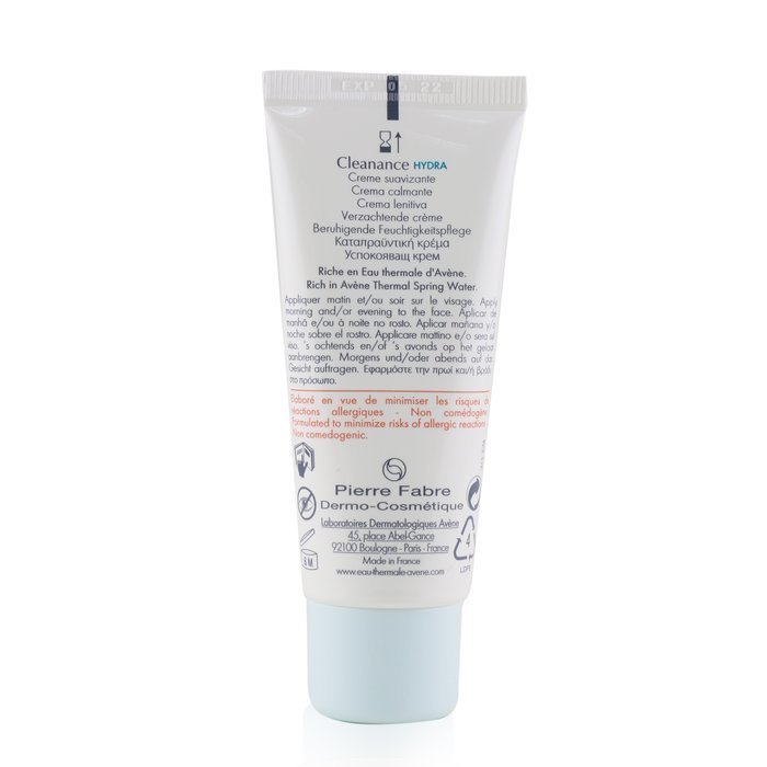 AVENE | Cleanance HYDRA Soothing Cream | All Skin Type