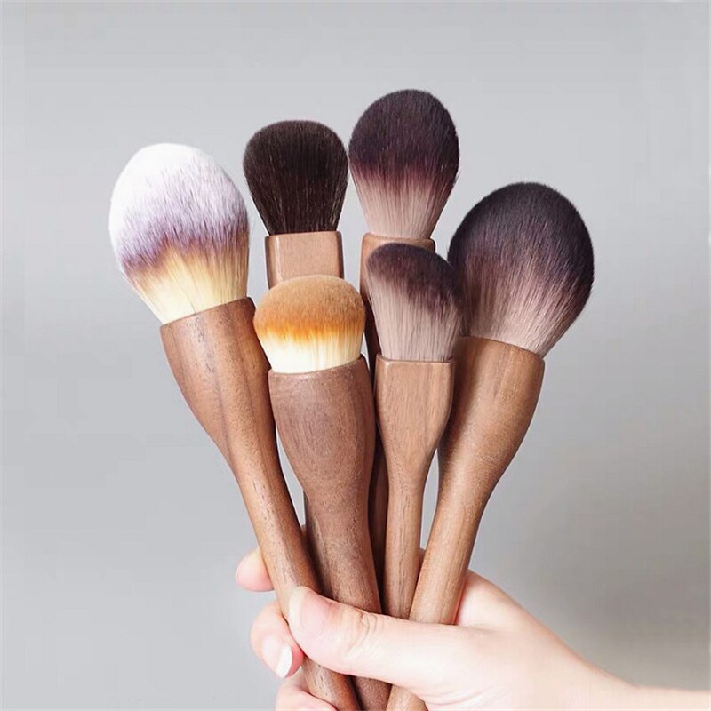Wooden High Quality Makeup Brushes | Makeup