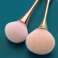 New Single Makeup Brush Rose Gold Pink Goblet Loose Powder Brush Honey Powder Brush Highlight Brush Blush Brush Beauty Tool