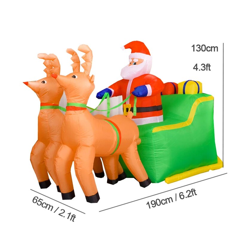 CHRISTMAS TRAIN - INFLATABLE